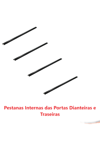 Kit 4 Pestanas Internas Astra Hatch Sedan 4 Portas 95 A 2011