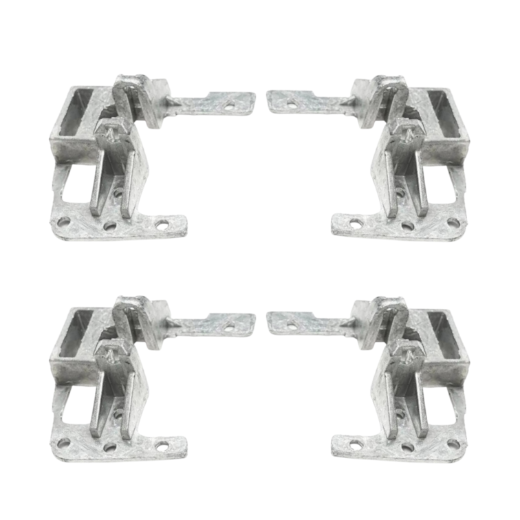 Kit 4 Suporte Maçaneta Interna Gol 2002 2003 2004 2005 Ferro
