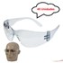 Kit 40 óculos Proteção Segurança Para Manutenção Em Geral CA