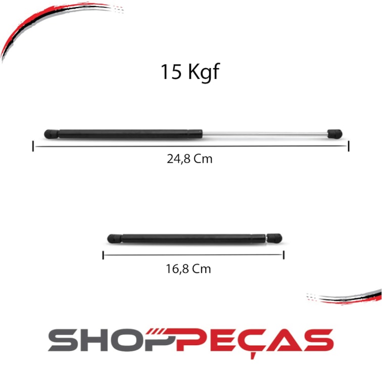 Kit 5 Amortecedores Para Móveis 24,8 X 16,8 cm Carga 15 Kg