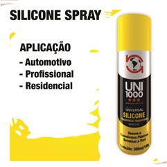 Kit 6 Silicone Spray Lubrificante Alta Proteção Carro Novo