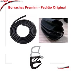 Kit Borracha Das Portas Corsa Celta Prisma 4 Portas Premium