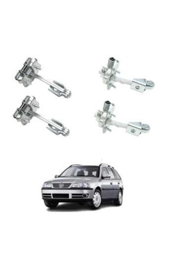 Kit Completo 4 Limitadores Porta Parati Gol G3 1999 a 2005