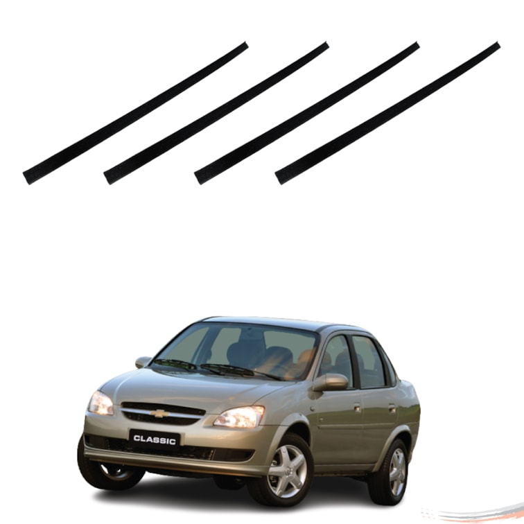 Kit Completo 4 Pestanas Externas Corsa G1 Corsa Classic