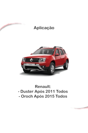 Kit Completo Pestanas Internas e Externas Duster Após 2011
