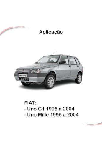 Kit Fechadura e Batente do Porta-Malas Uno G1 1995 a 2004