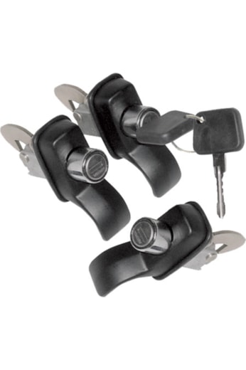 Kit Maçaneta Ext Porta 3pçs Linha Agrícola Baú Cabine Ônibus