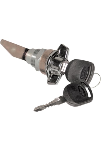 Maçaneta Ext Porta Com Chave Linha Agrícola Cabines Cromada