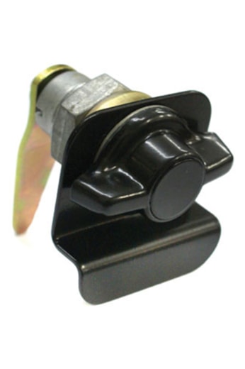 Maçaneta Ext Porta Lat Linha Agrícola Ônibus Preta