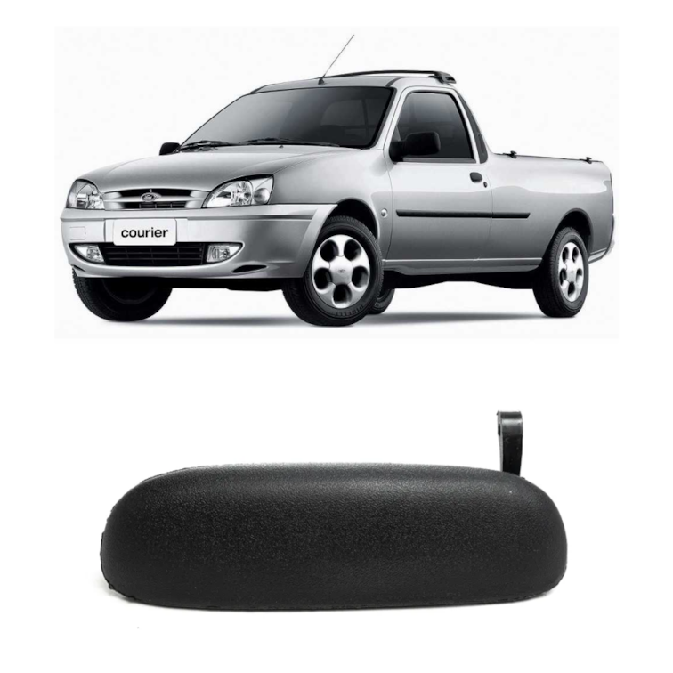 Maçaneta Externa Courier Porta Esquerda Dianteira E Traseira De 1997 Até 2012