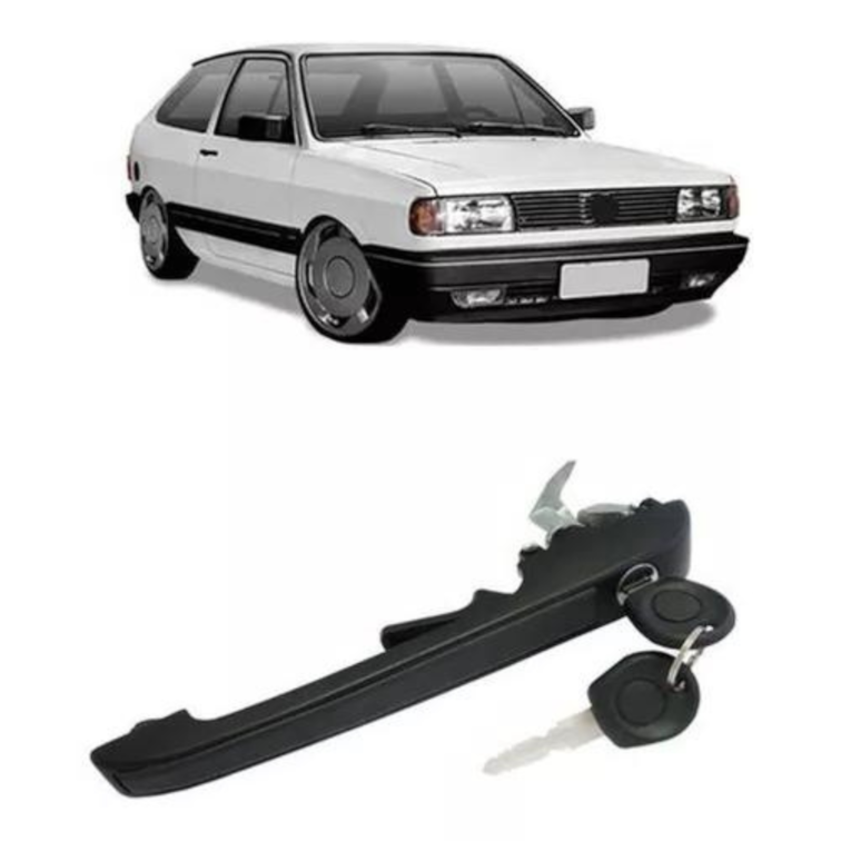 Maçaneta Externa Dianteira Direita Metal Gol Parati 80 À 86