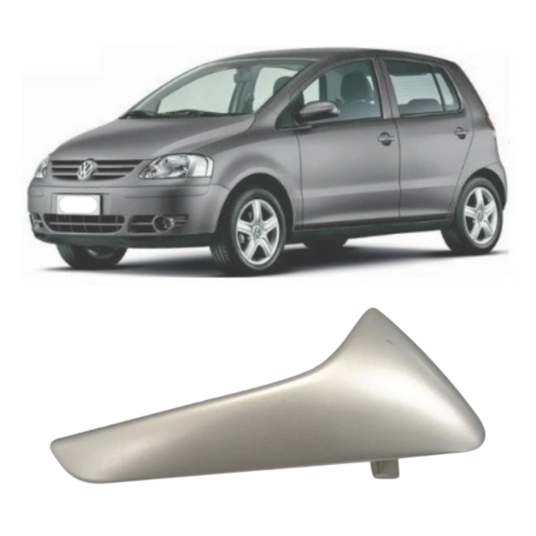 Maçaneta Interna Gatilho Prata Porta Esquerda Fox Após 2009