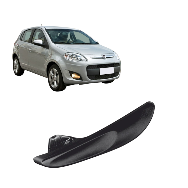 Maçaneta Interna Porta Dir Tras Palio G2 Após 11 Preta