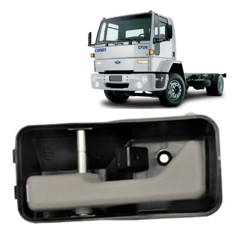 Maçaneta Interna Porta Esq Escort Cinza