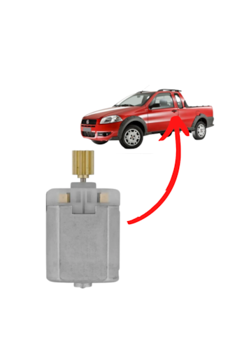 Motor Da Trava Elétrica Fechadura Automotiva Strada Todos