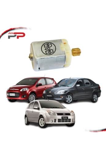 Motor Da Trava Elétrica Fechadura Porta Doblo Após 2001