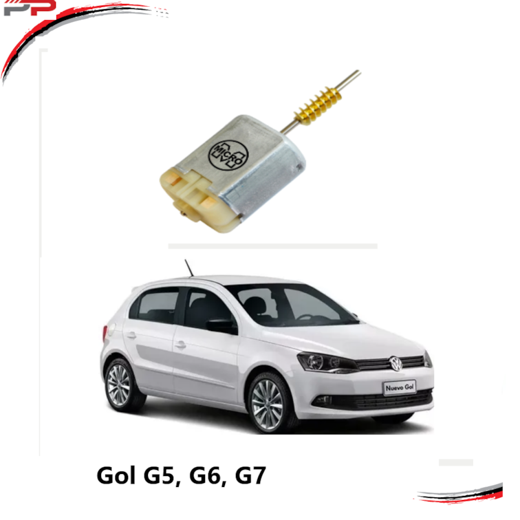 Motor Fechadura Trava Elétrica Gol Voyage Sav G5 G6 Mabuchi
