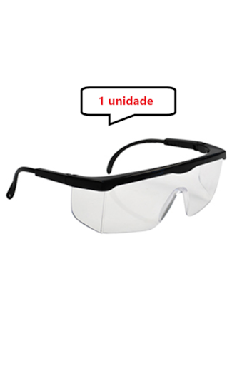 Oculos Proteção Epi Incolor Promoção Anti Virus Certificado