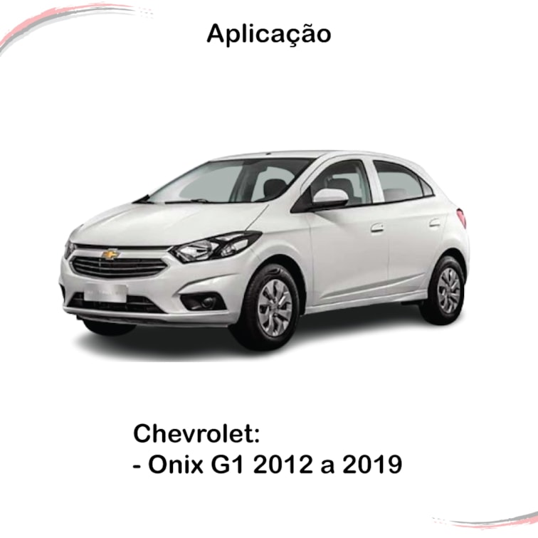 Par Amortecedor Mola à Gás Porta-Malas Onix G1 2012 a 2019