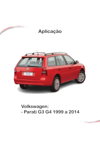 Par Amortecedor Mola à Gás Porta-Malas Parati G3 G4 99 a 14