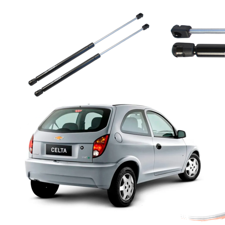Par Amortecedores Tampa Porta-Malas Celta Corsa 02-12