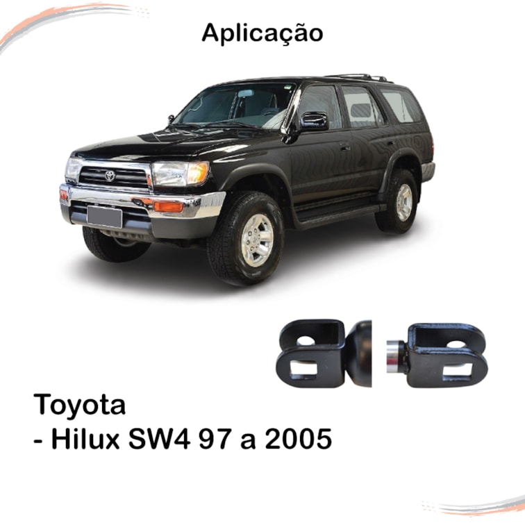 Par Amortecedores Tampa Porta-Malas Hilux SW4 G1 97 A 05