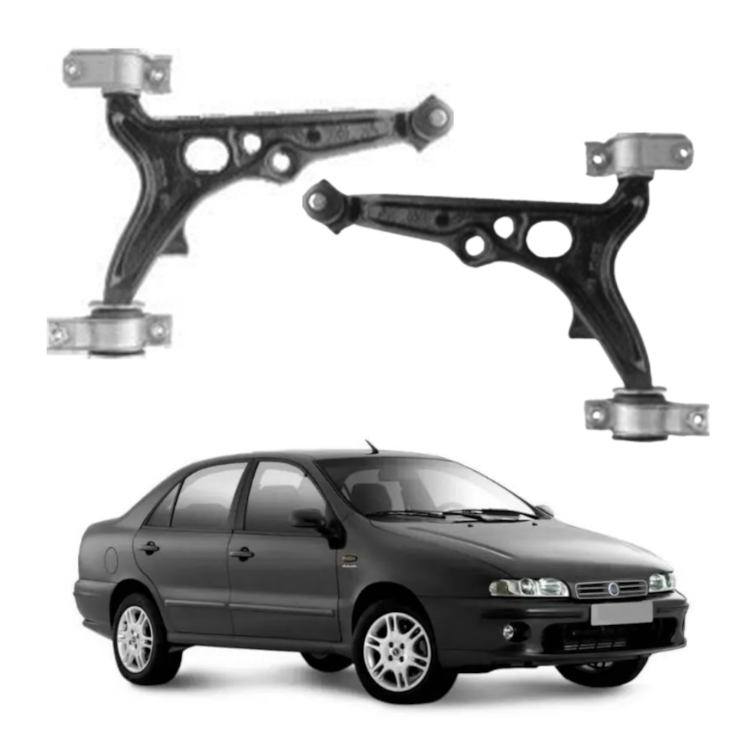 Par Bandeja Balança Suspensão Diant Pivô Marea 1999 Até 2006