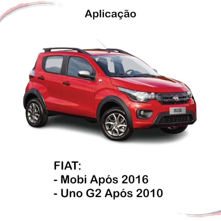 Par Bandeja Suspensão Completa Dianteira FIAT Mobi Após 2016