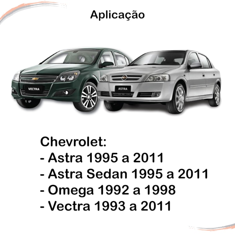 Par Borracha Porta c/ Aba Astra Vectra 95 a 11 Linha Premium