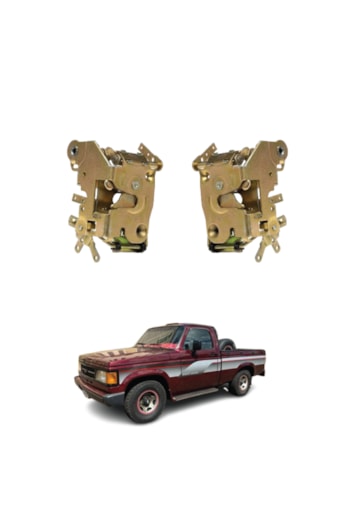 Par de Fechaduras Dianteiras Mecânica D20 D40 1985 a 1997