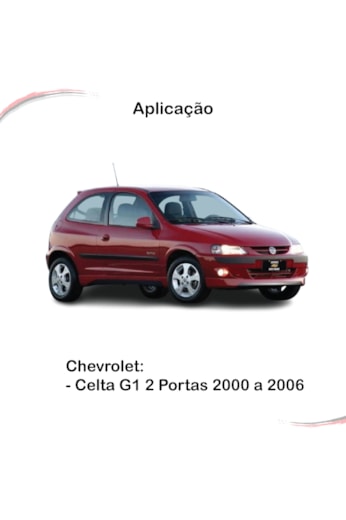 Par Fechaduras Mecânicas Porta Celta G1 2 Portas 2000 a 2006