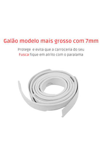 Par Galão Debrum do Paralama Diant Fusca 59 a 96 Branco