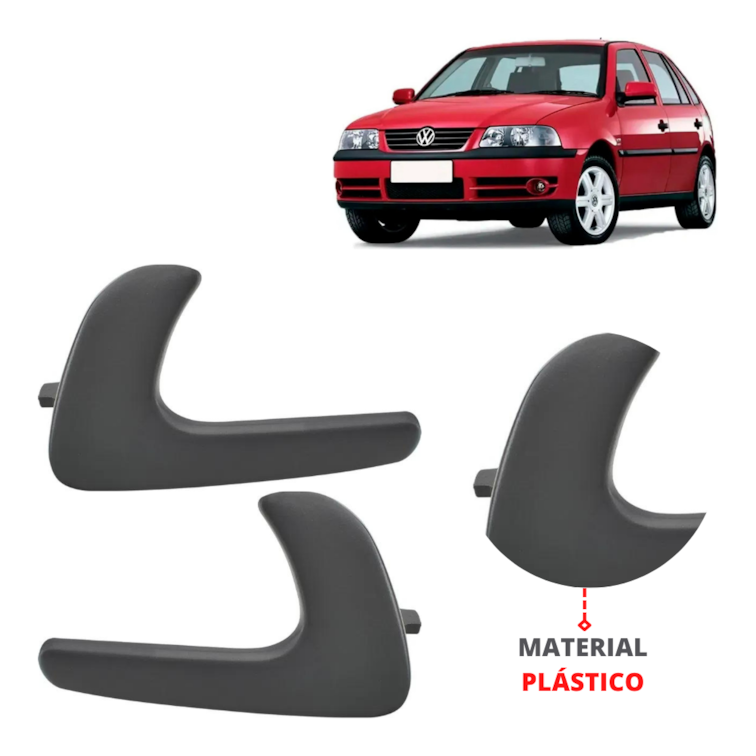 par gatilho interno puxador da maçaneta gol g3 1994 Até 2005