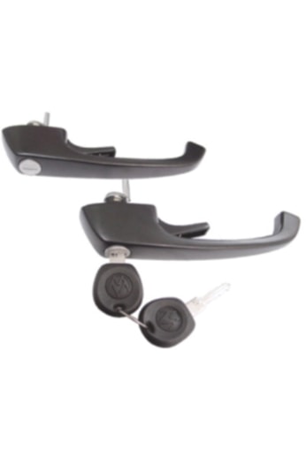 Par Maçaneta Ext Porta Dir Esq Vw Tractor