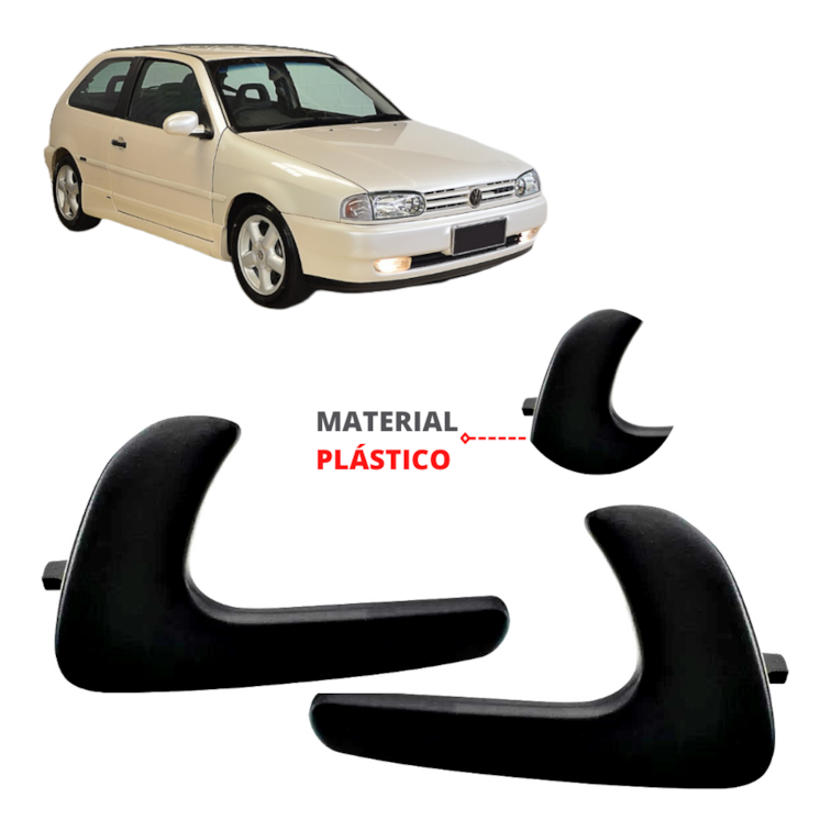 par maçaneta interna gatilho puxador alavanca da porta gol