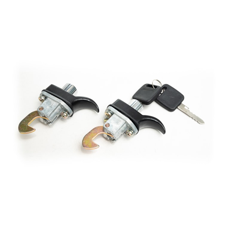 Par Maçaneta Tampa Motor Linha Agrícola Baú Cabine Ônibus