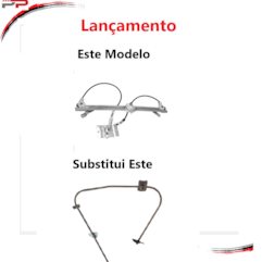 Par Máquina Do Vidro Mecânica (sistema Cabo) Brasilia Todas