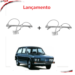 Par Máquina Do Vidro Mecânica (sistema Cabo) Brasilia Todas