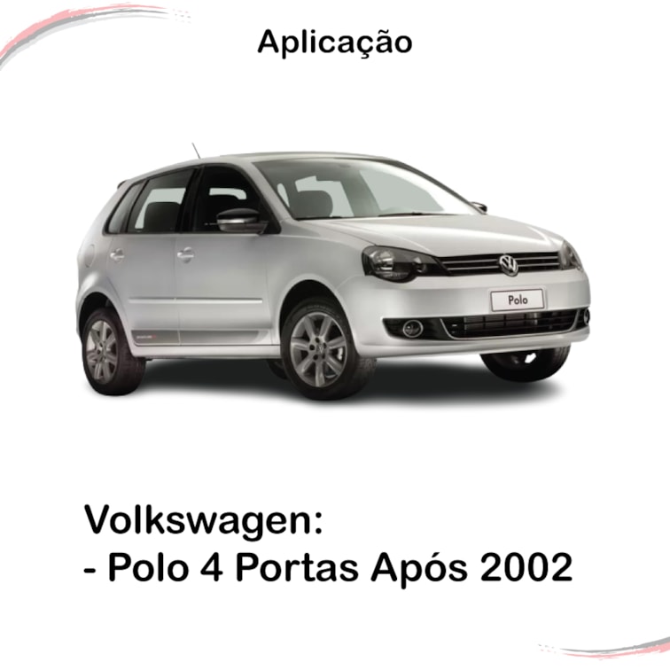 Par Máquina Vidro Elétr Diant S/ Motor Original Polo Após 02