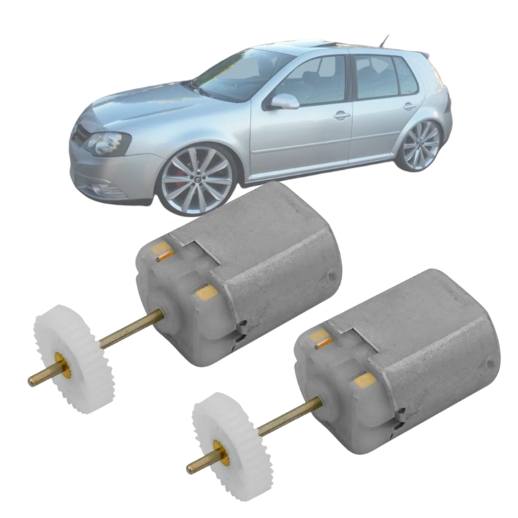 Par Motor Fechadura Trava Elétrica Golf Polo Bora Após 2001