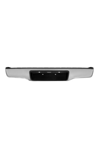 Para-Choque Traseiro Hilux 05 15 Com 2 Lanternas Placa Cromada
