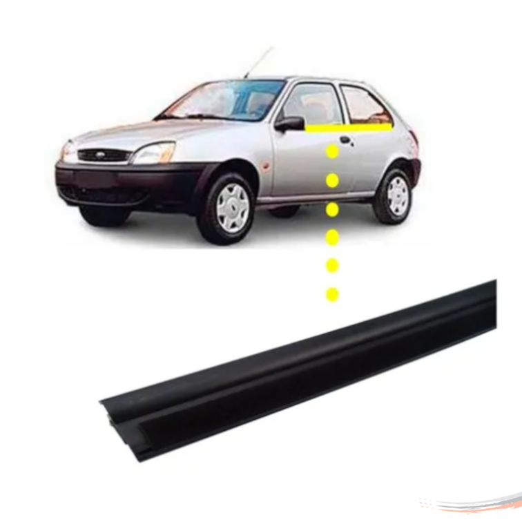 Pestana Interna Da Porta Esq Fiesta Courier 96 A 13