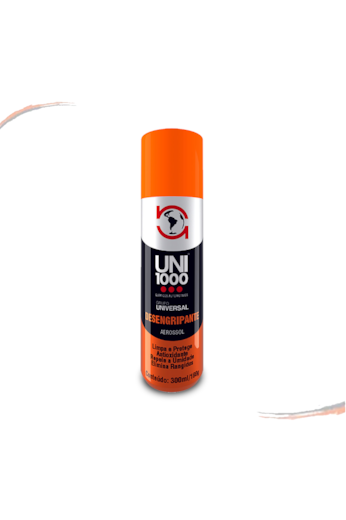 Spray Uni1000  Desengripante Anti Ferrugem Aerossol 300 ML