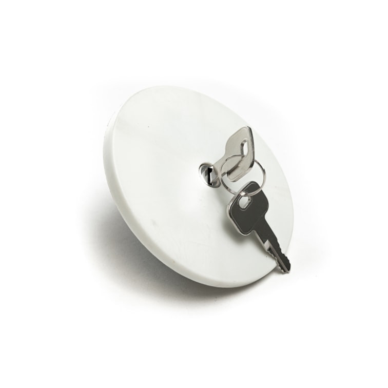 Tampa Combustível Com Cilindro Chave Peugeot 206 207 08 À 14