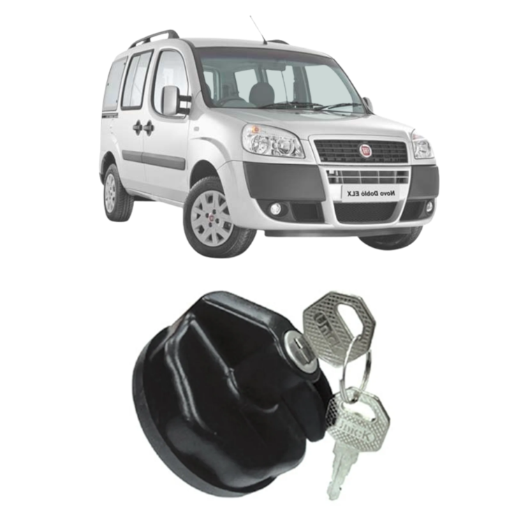 Tampa Combustível Valvulada C/ Rosca E Chave Doblo Após 2006