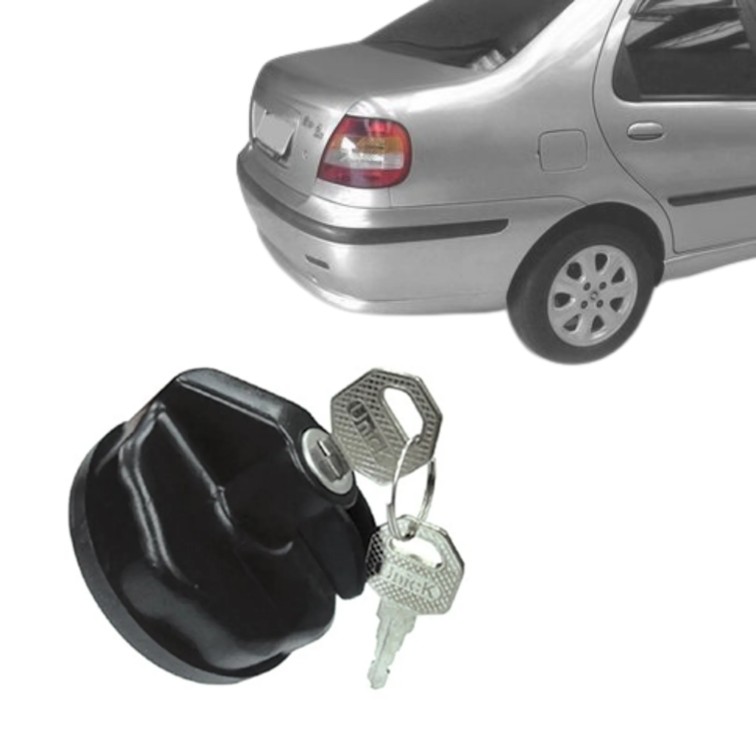 Tampa Tanque De Combustivel Siena Com Chave 2001 2002 2003