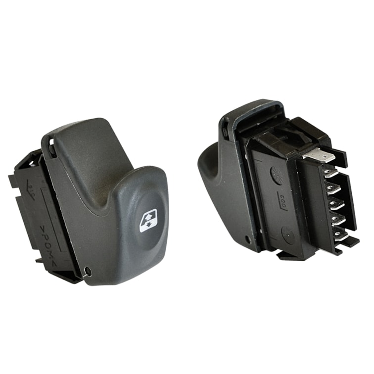 Tecla Acion Vidro Elét Simples 6 Pinos Clio Ii Após 99 2pts