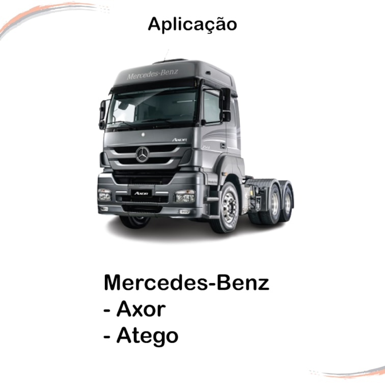 Teclas Vidro Elétrico Retrovisor c/ Desembaçador Axor Atego