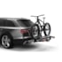 Thule Easyfold Xt Suporte De Plataforma Para 2 Bicicletas Para Engate Preto/Alumínio