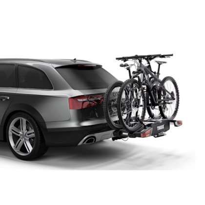 Thule Easyfold Xt Suporte De Plataforma Para 2 Bicicletas Para Engate Preto/Alumínio